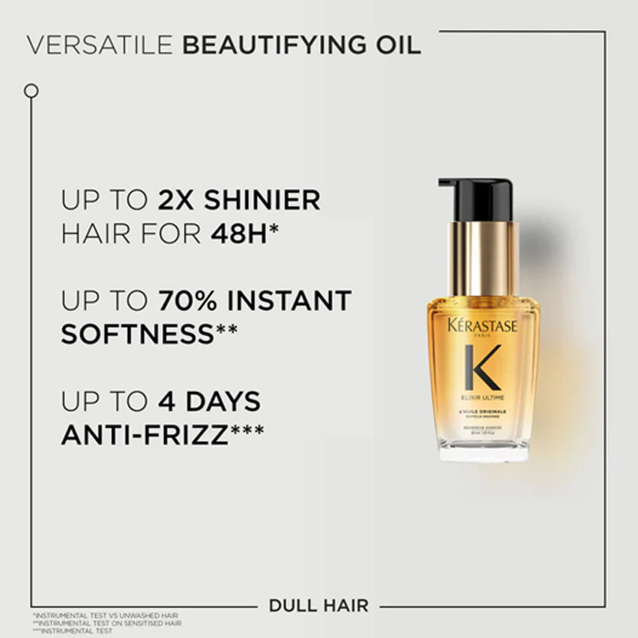 KERASTASE ELIXIR ULTIME VERSATILE BEAUTIFYING OIL DULL HAIR 30ML