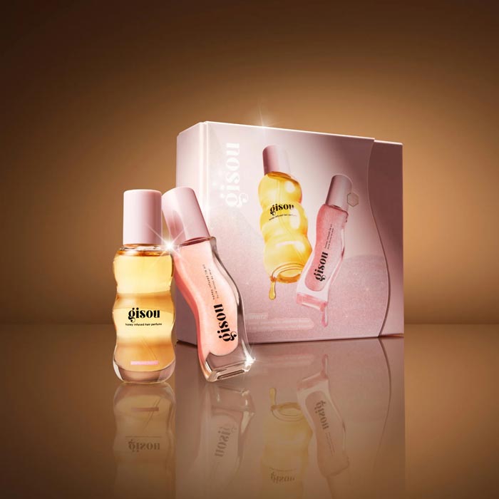 GISOU GLOSSY & GLAZED HAIR & LIP OIL SET || The Beauty Spot