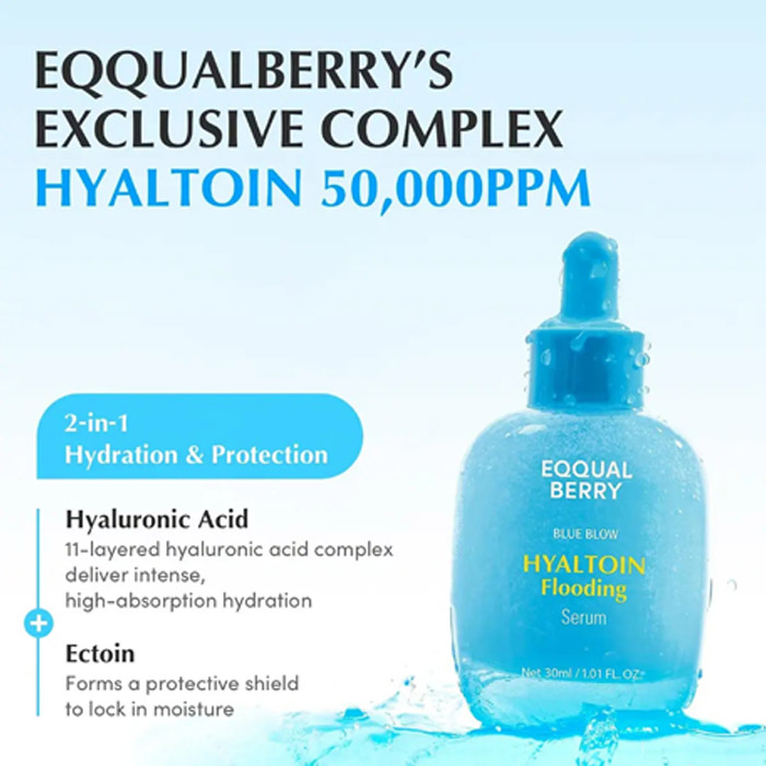 EQQUALBERRY HYALTOIN FLOODING SERUM