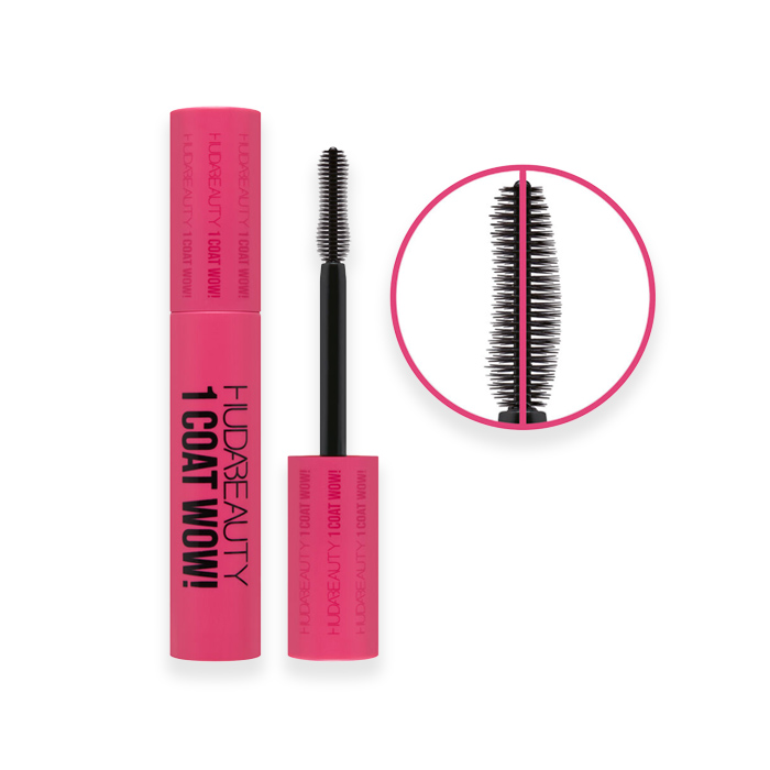 HUDA BEAUTY 1 COAT WOW! EXTRA VOLUMIZING AND LIFTING MASCARA