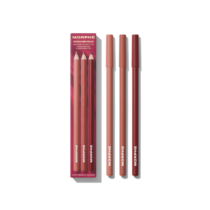 MORPHE MISCHIEVOUS SIGNATURE LIP PENCIL TRIO