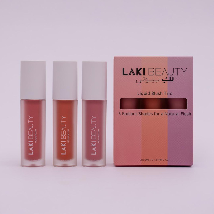 LAKI BEAUTY LIQUID BLUSH TRIO