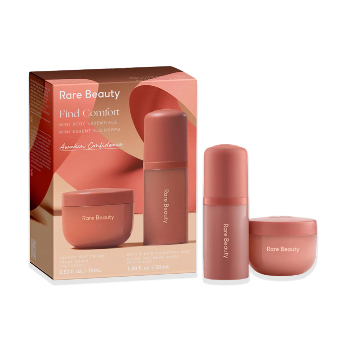RARE BEAUTY MINI FIND COMFORT: AWAKEN CONFIDENCE BODY ESSENTIALS GIFT SET