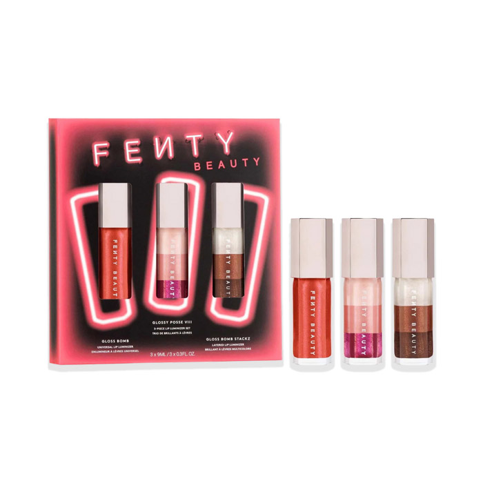 FENTY BEAUTY GLOSSY POSSE VIII 3-PIECE LIP LUMINIZER SET