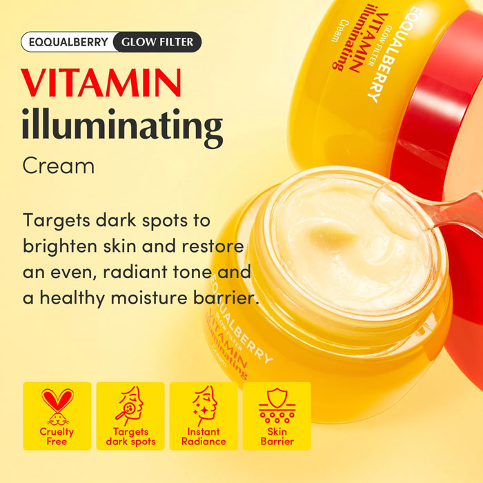 EQQUALBERRY VITAMIN ILLUMINATING CREAM