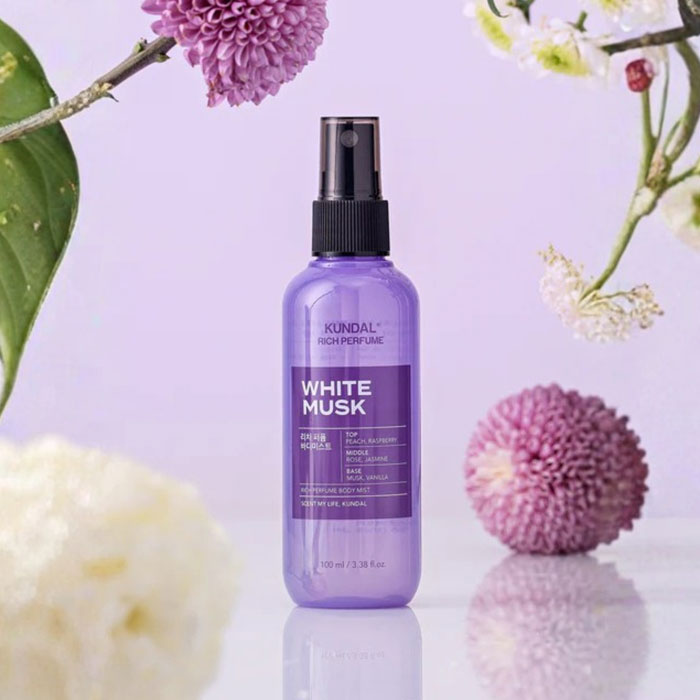 KUNDAL RICH BODY PERFUME WHITE MUSK 100 ML