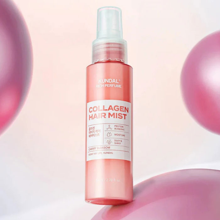 KUNDAL COLLAGEN DAMAGE CARE HAIR MIST - CHERRY BLOSSOM
