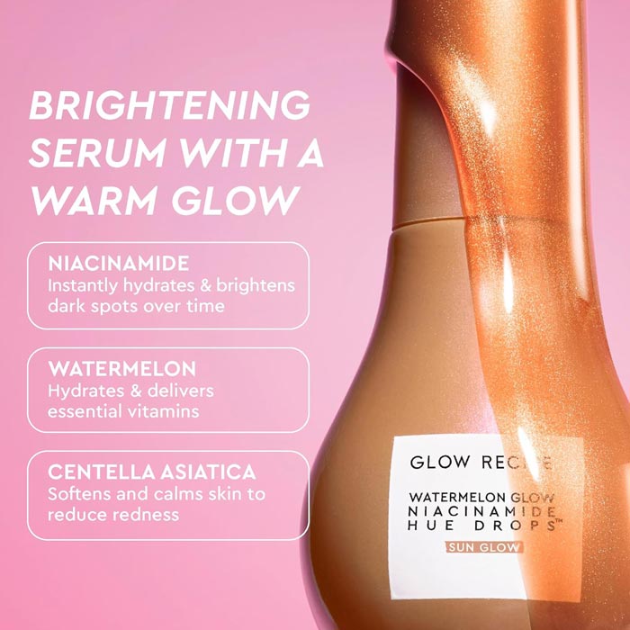 GLOW RECIPE BEST OF GLOW HUES TINTED SERUM,CHEEK & LIP