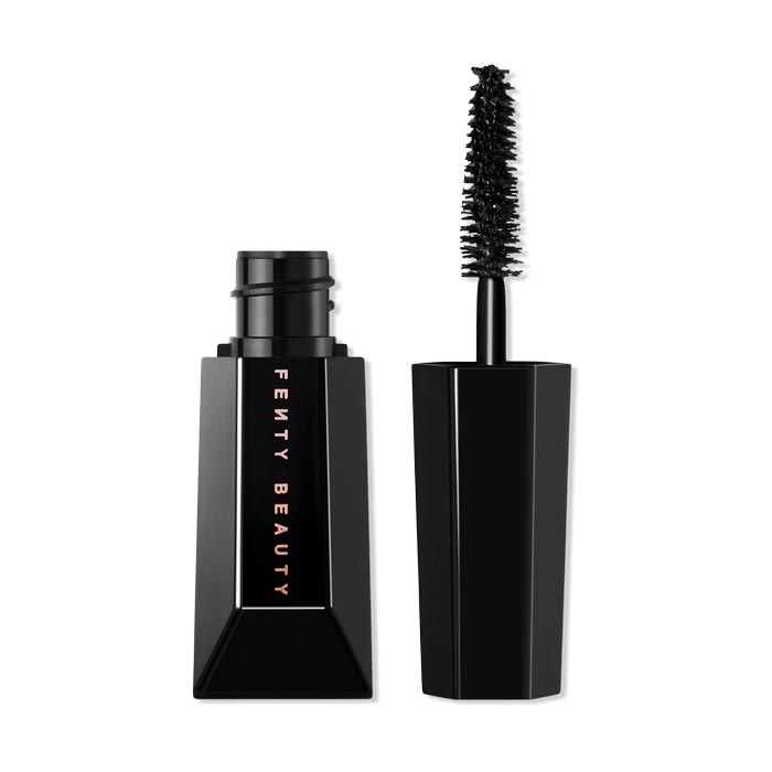 FENTY BEAUTY HELLA THICC VOLUMIZING MINI MASCARA CUZ I'M BLACK
