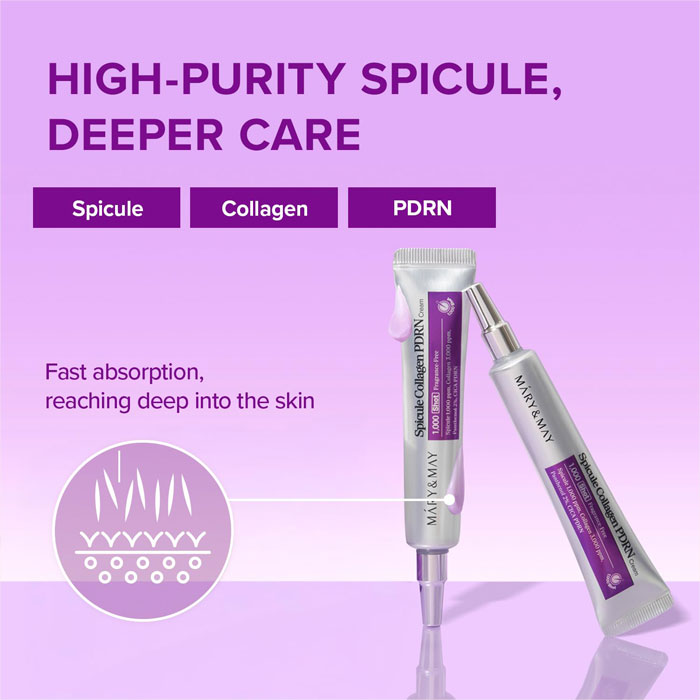 MARY&MAY SPICULE COLLAGEN PDRN CREAM