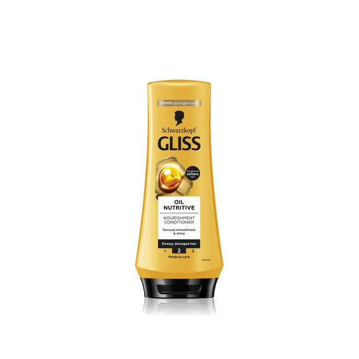 SCHWARZKOPF GLISS OIL NUTRITIVE CONDITIONER 200ML