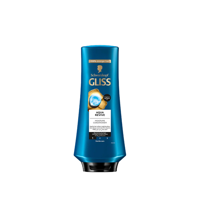 SCHWARZKOPF GLISS MOISTURE CONDITIONER AQUA REVIVE 200ML