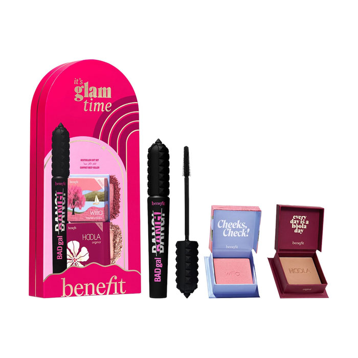 BENEFIT IT'S GLAM TIME TRIO MAKEUP KIT