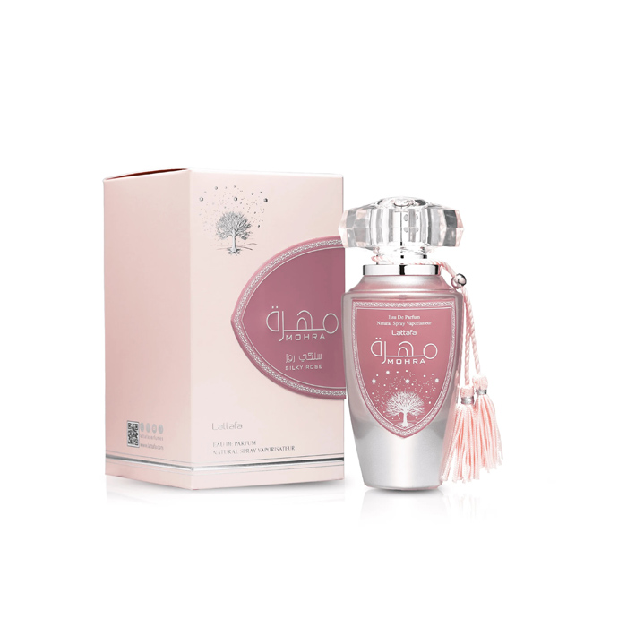 LATTAFA MOHRA SILKY ROSE WOMEN PERFUME 100ML