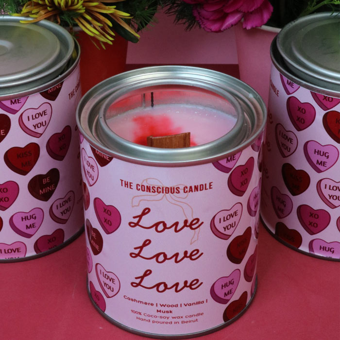 THE CONSCIOUS CANDLE LOVE LOVE LOVE