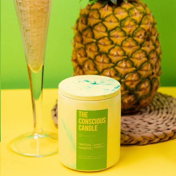 THE CONSCIOUS CANDLE TROPICAL PARADISE