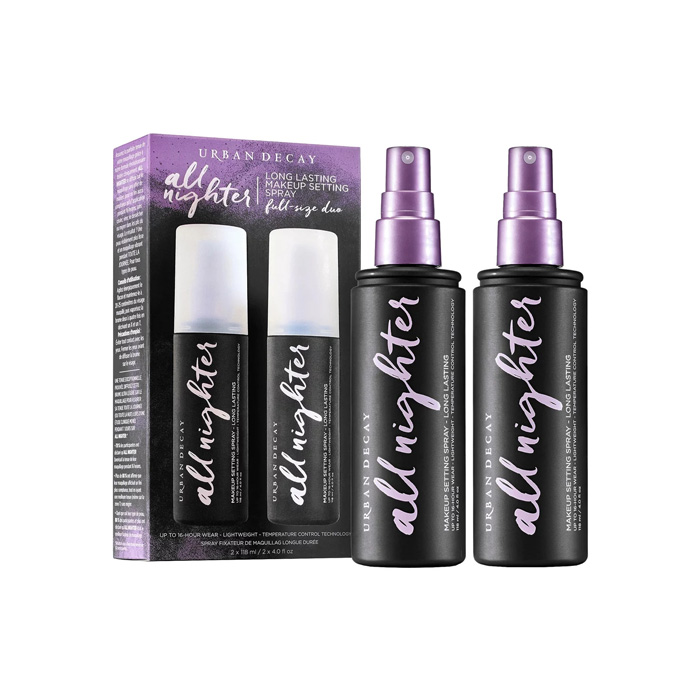 URBAN DECAY ALL NIGHTER SETTING SPRAY DUO