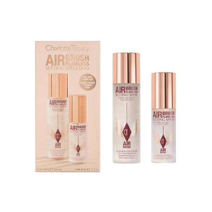 CHARLOTTE TILBURY AIRBRUSH FLAWLESS SETTING SPRAY DUO