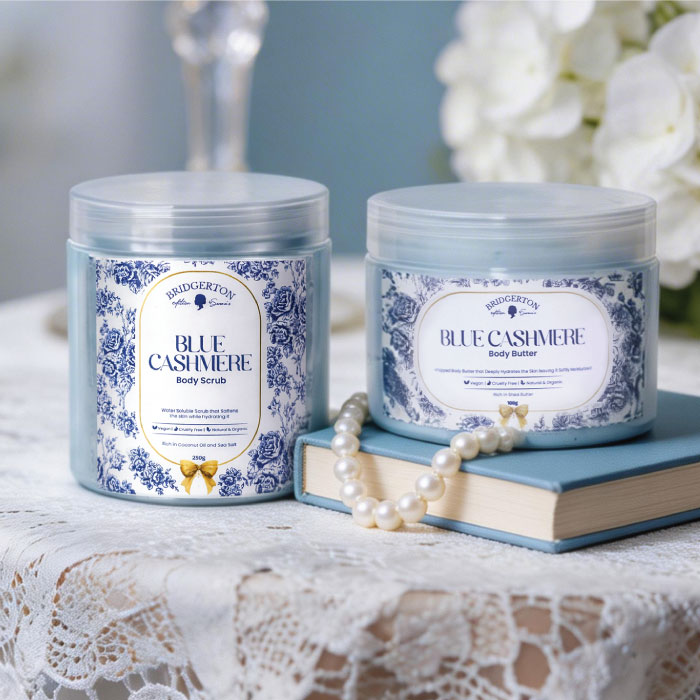 SERENA'S BODYLINE BRIDGERTON COLLECTION BLUE CASHMERE RITUALS