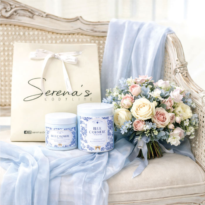 SERENA'S BODYLINE BRIDGERTON COLLECTION BLUE CASHMERE RITUALS