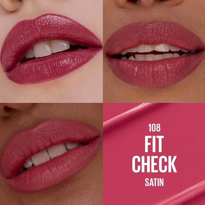 MAYBELLINE MOISTURIZING SERUM LIPSTICK SATIN