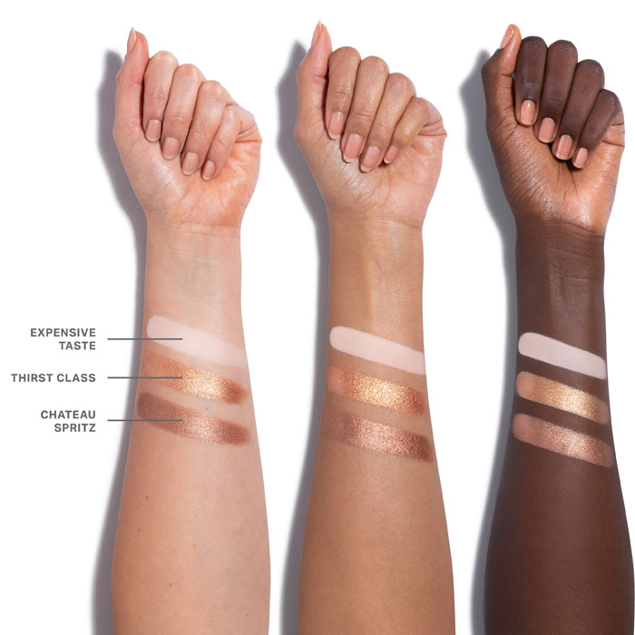 MORPHE DAZZLING METALLICS EYESHADOW TRIO