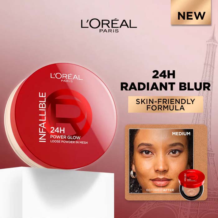 L'OREAL INFALLIBLE 24H LOOSE POWER GLOW LOOSE POWDER