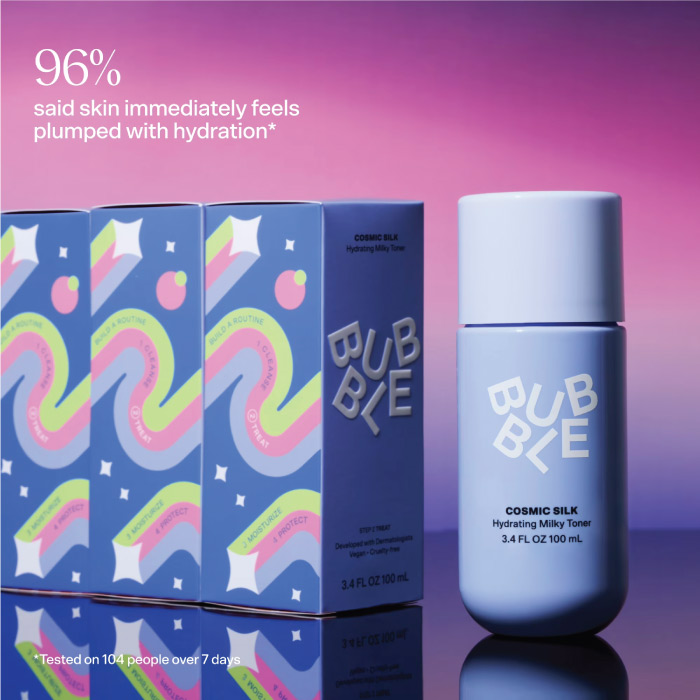 BUBBLE COSMIC SILK HYDRATING MILKY TONER
