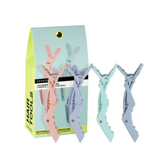 SEPHORA 4 ALLIGATOR HAIR CLIPS