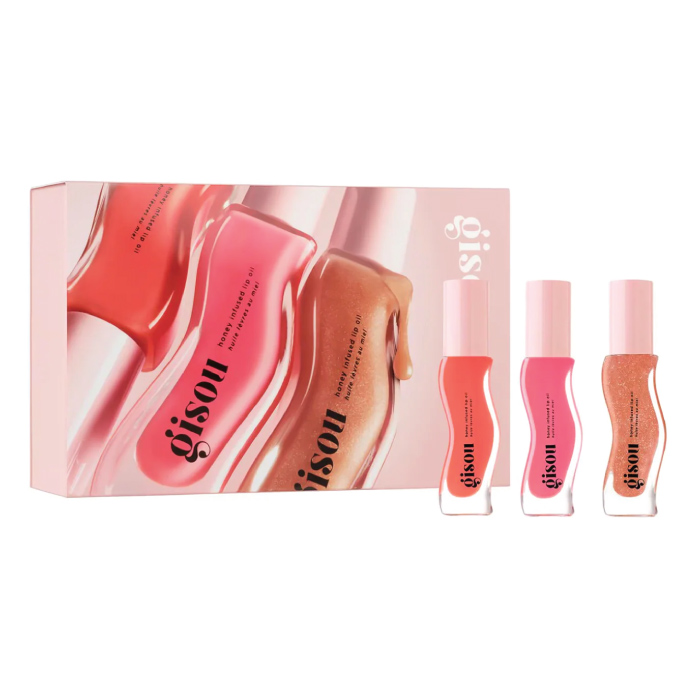 GISOU GLOSS HONEY INFUSED LIP OILS-HOUR EDITION