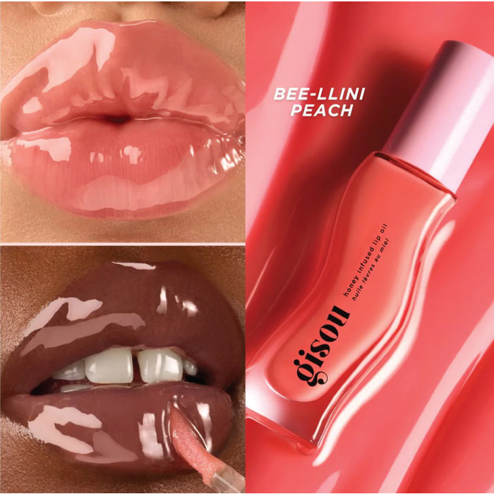 GISOU GLOSS HONEY INFUSED LIP OILS-HOUR EDITION