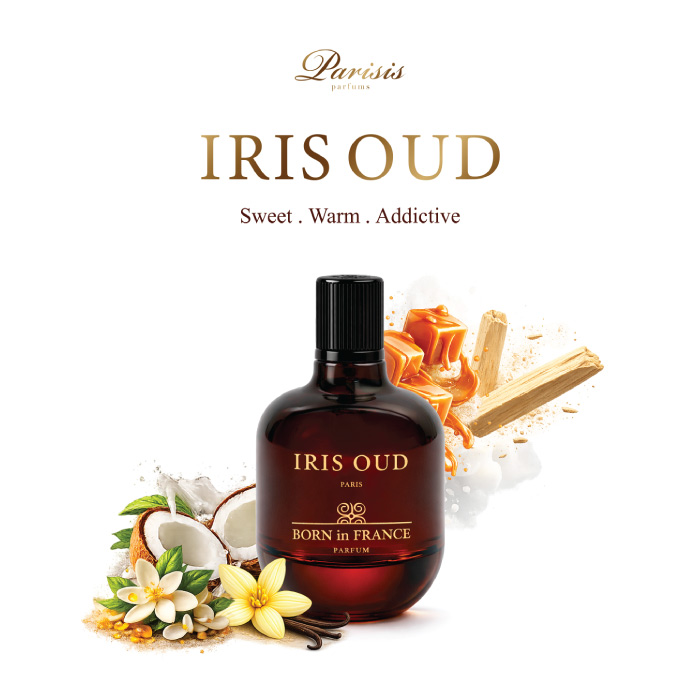 PARISIS PARFUMS IRIS OUD – BORN IN FRANCE 100ML