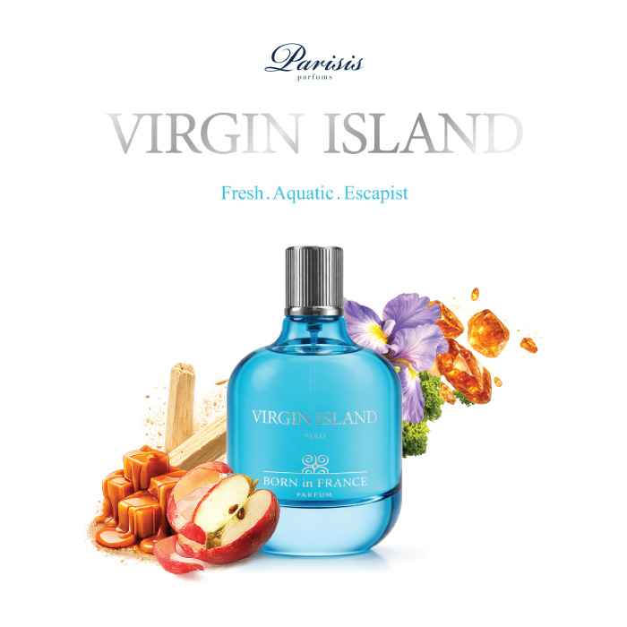 PARISIS PARFUMS VIRGIN ISLAND – BORN IN FRANCE 100ML