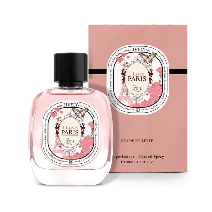 PARISIS PARFUMS LIVELY I LOVE PARIS FOR WOMEN 100ML