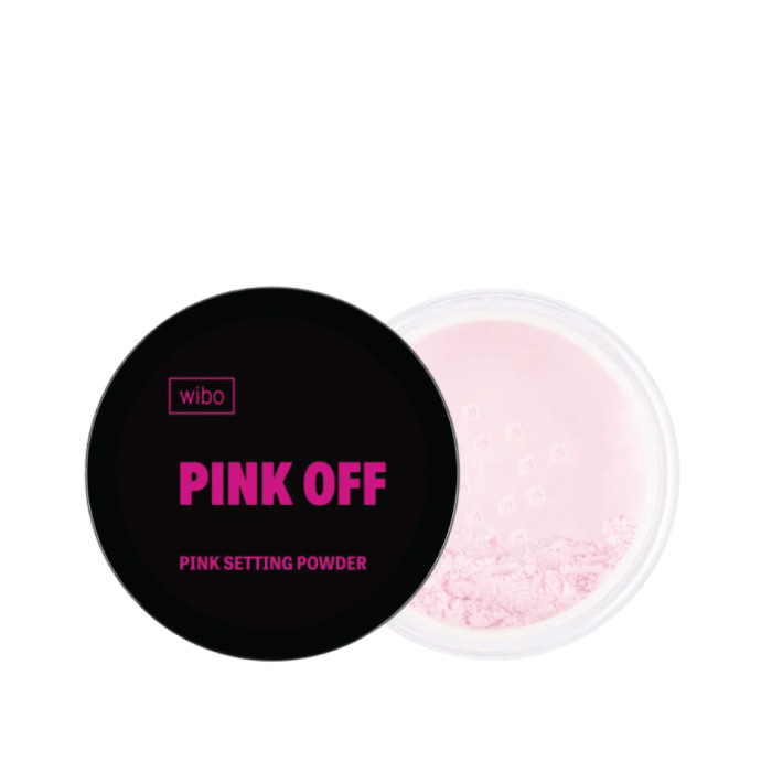 WIBO PINK OFF SETTING LOOSE POWDER