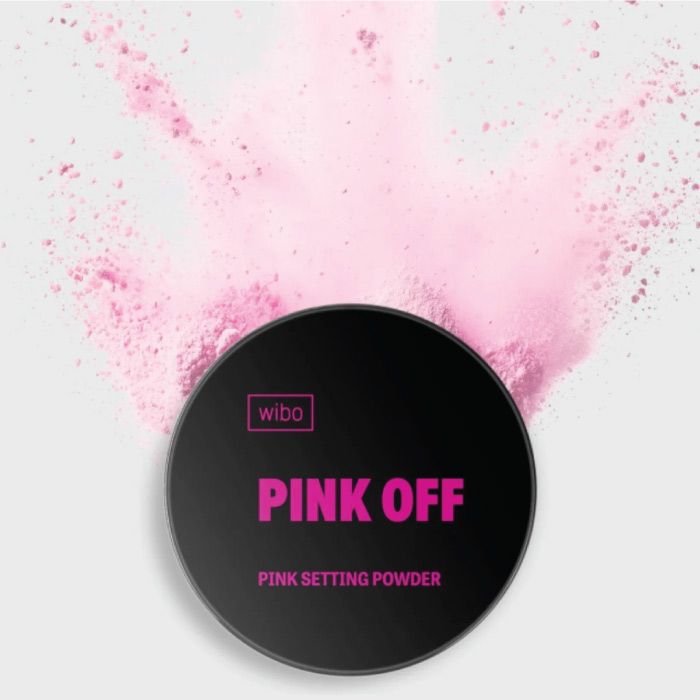 WIBO PINK OFF SETTING LOOSE POWDER