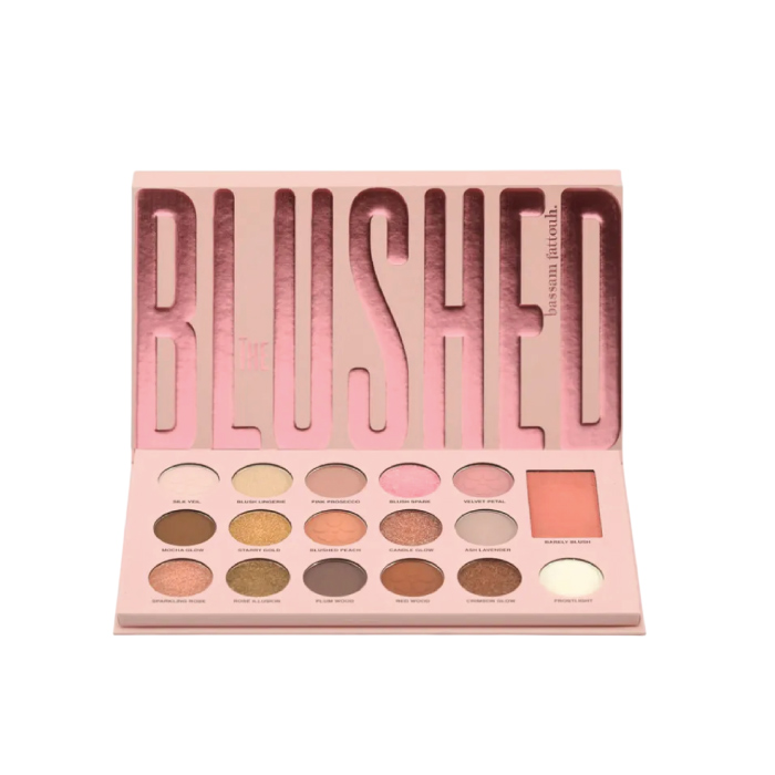 BASSAM FATTOUH THE BLUSHED EYESHADOW PALETTE