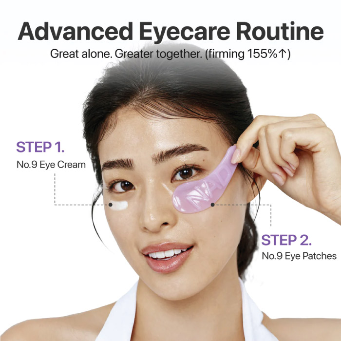 NUMBUZIN NO.9 EYE PATCHES , NAD+ COLLAGEN