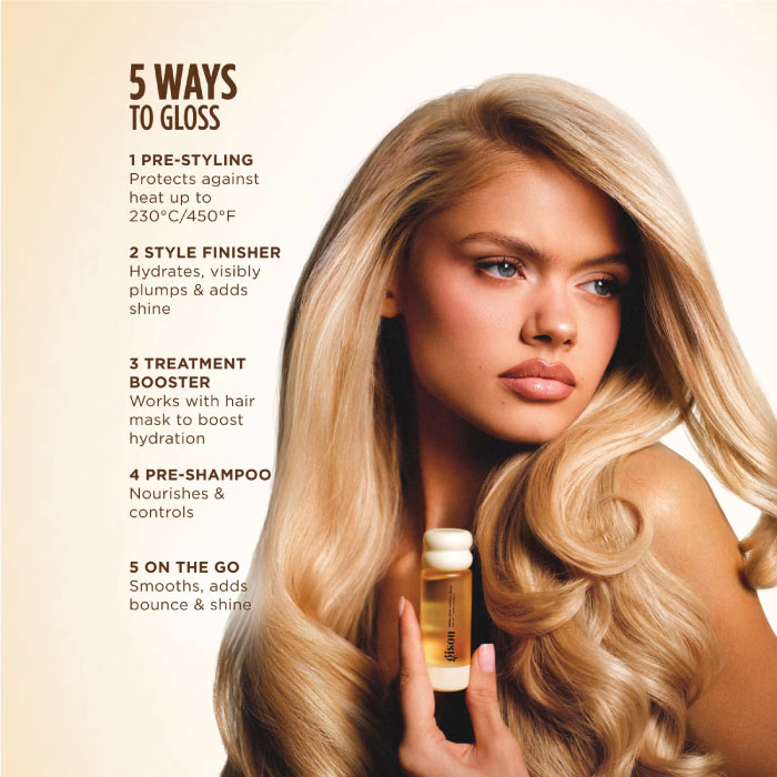 GISOU HONEY GLOSS COLLAGEN DROPS HAIR OIL 20ML