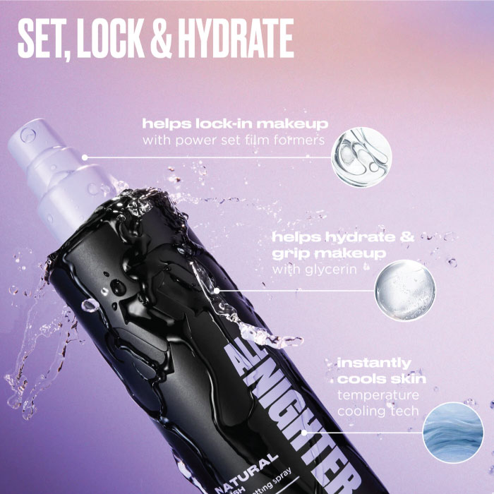 URBAN DECAY ALL NIGHTER WATERPROOF NATURAL FINISH SETTING SPRAY
