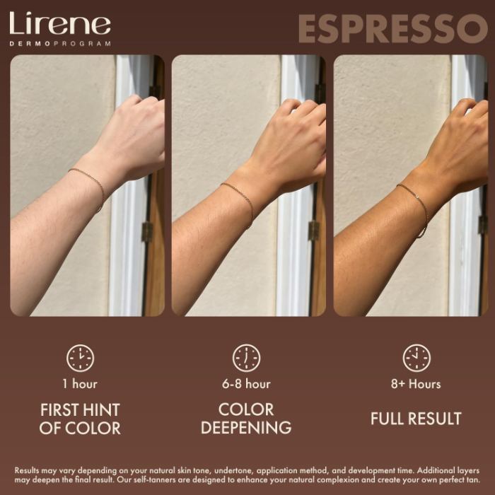 LIRENE PERFECT TAN SELF-TANNING FOAM 150ML
