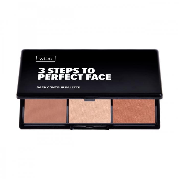 WIBO 3 STEPS TO PERFECT FACE BAKED CONTOIRING PALETTE