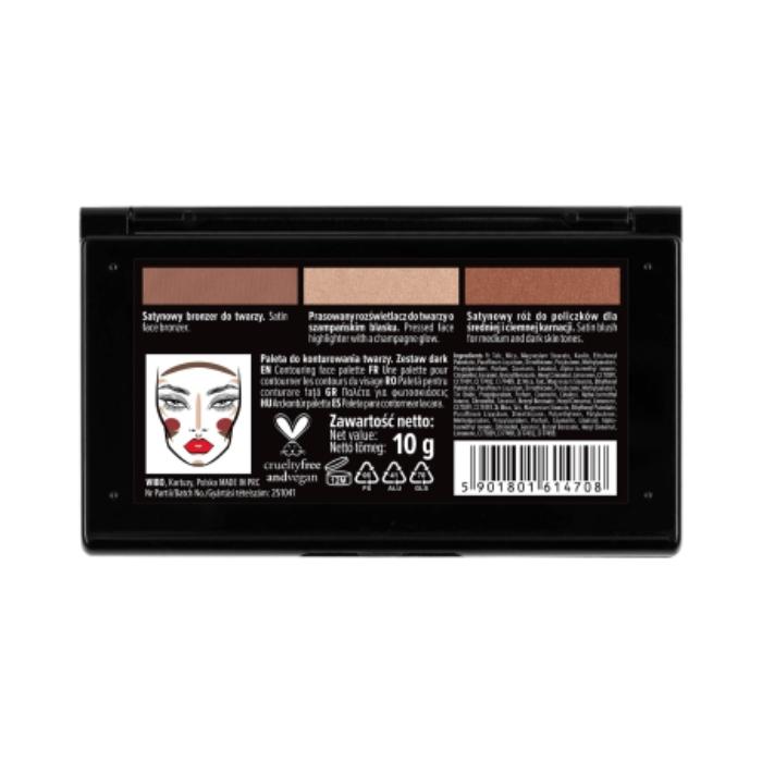 WIBO 3 STEPS TO PERFECT FACE BAKED CONTOIRING PALETTE