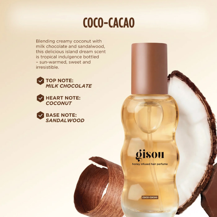 GISOU HONEY INFUSED HAIR PERFUME MINI - COCO CACAO 15ML