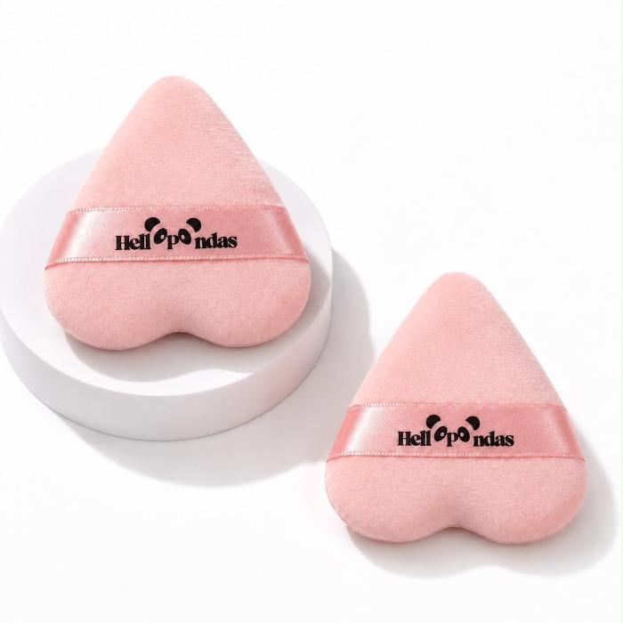 ROSY THE PANDA HEART PINK PUFF
