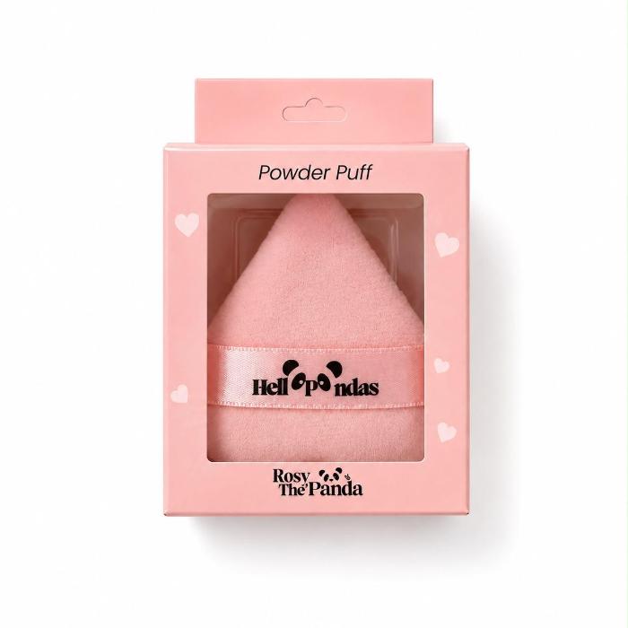 ROSY THE PANDA HEART PINK PUFF
