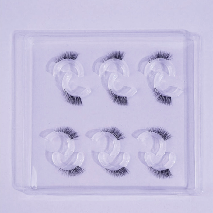 6 PAIRS NATURAL LASHES FOR DAILY USE