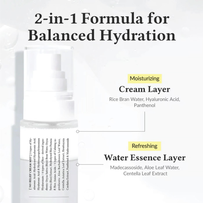 DR ALTHEA 345 RELIEF CREAM MIST 100ML