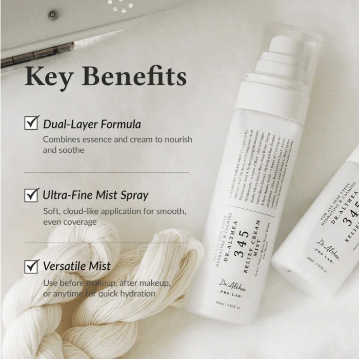 DR ALTHEA 345 RELIEF CREAM MIST 100ML