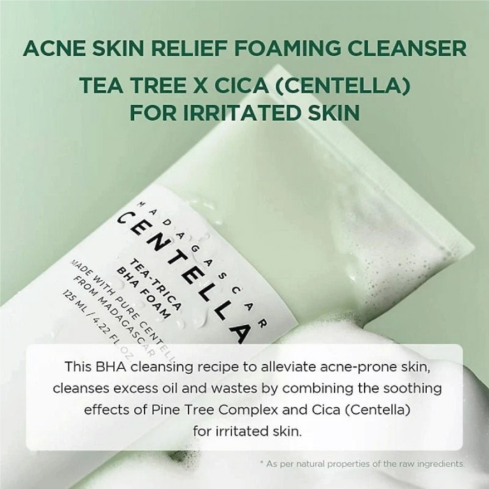 SKIN1004 CENTELLA TEA-TRICA BHA FOAM